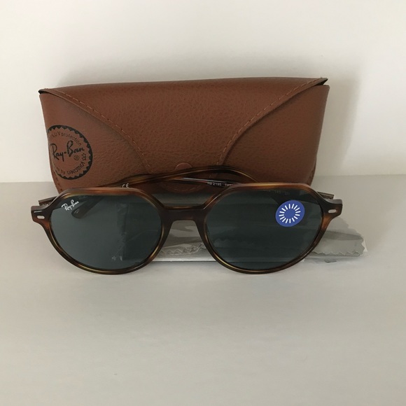 NEW Ray-Ban THALIA RB2195 Striped Havana Sunglasses - Picture 9 of 12